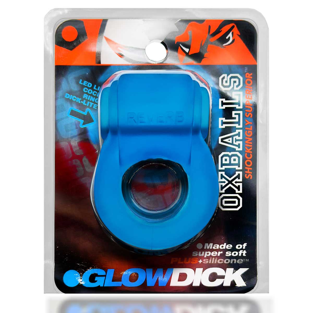 Glowdick Cockring With Led