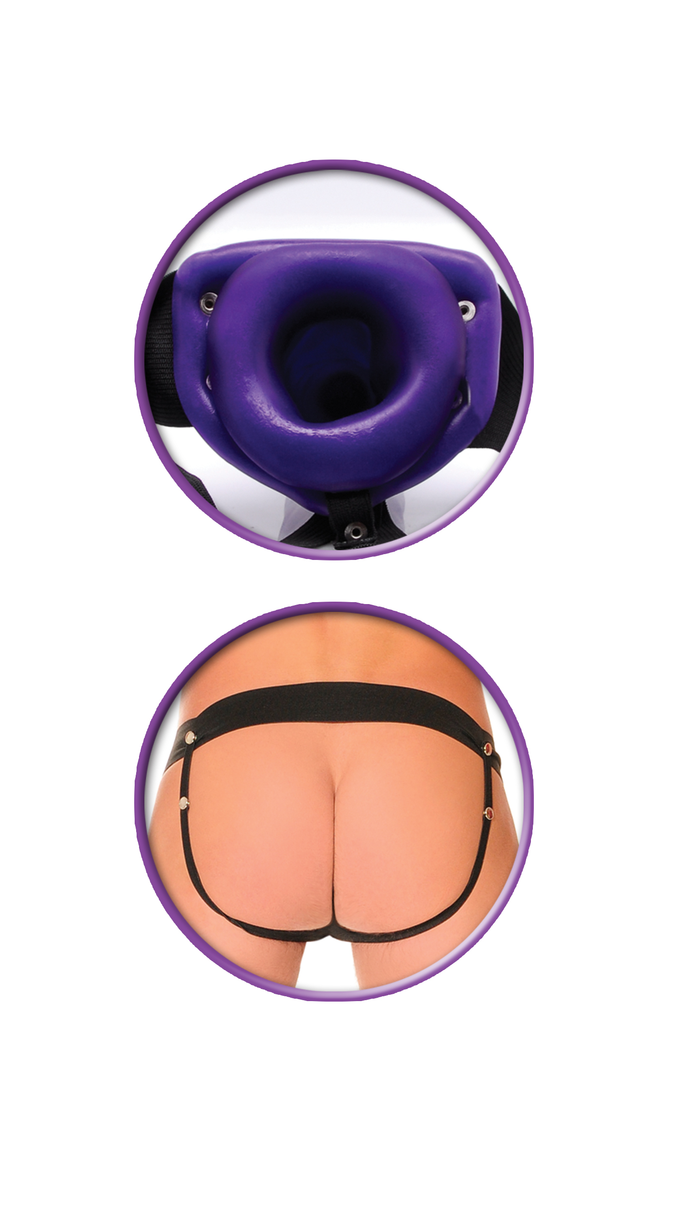 Fetish Fantasy Series for Him or Her Hollow Strap-on