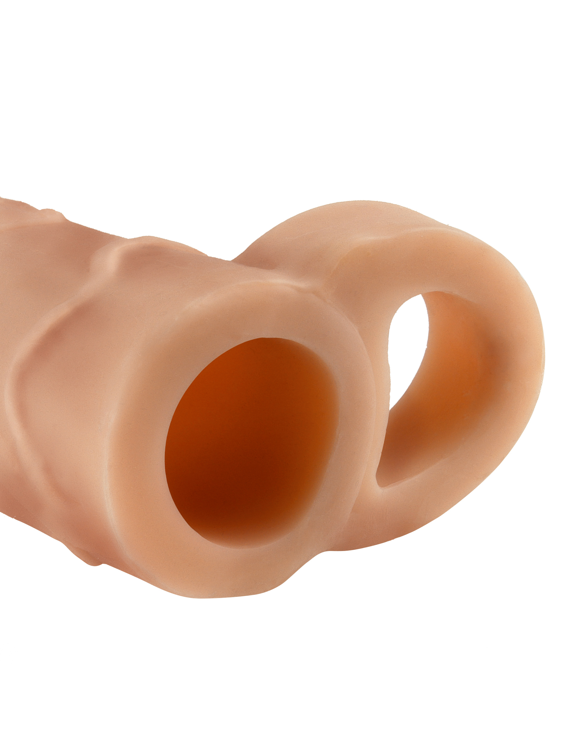 Fantasy X-Tension Perfect 2-Inch Extension With Ball Strap - Flesh