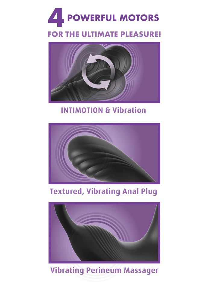 Anal Fantasy Elite Ass Gasm Intimotion - Black