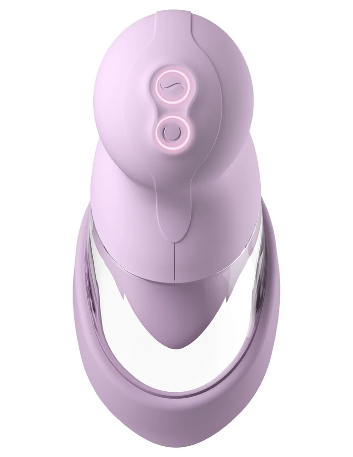 Fantasy for Her Veloura Touch Pleasure Pump - Purple