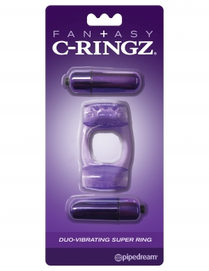 Fantasy C-Ringz Duo-Vibrating Super Ring