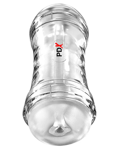 Pdx Extreme Wet Pussies Super Flip a Pussy Over Self-Lubricating Stroker - Frosted