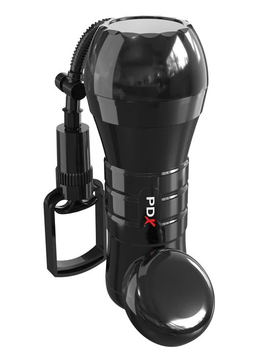 Pdx Extreme Wet Pussies Super Sucker XXL Stroker - Brown