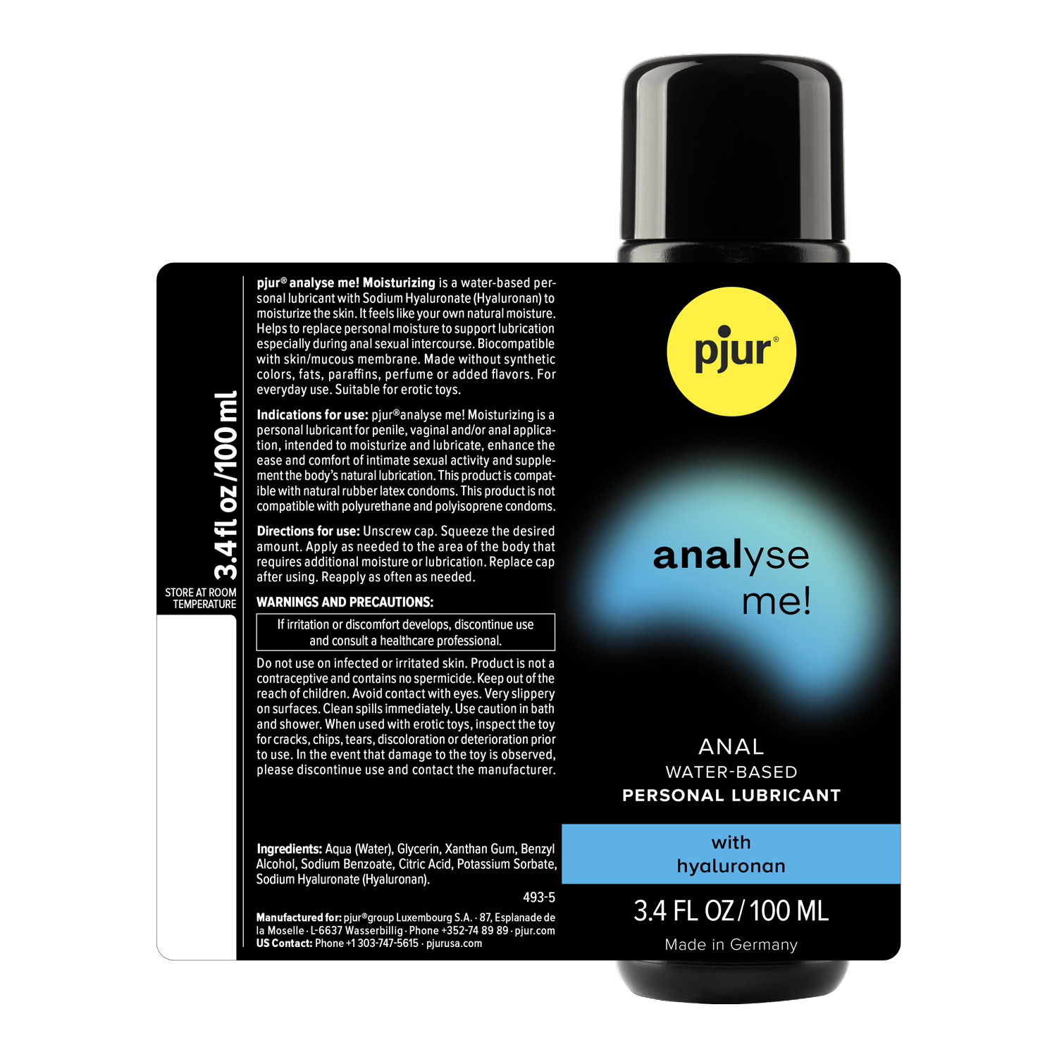Pjur Analyse Me! - Water-Based Anal Glide - 100ml