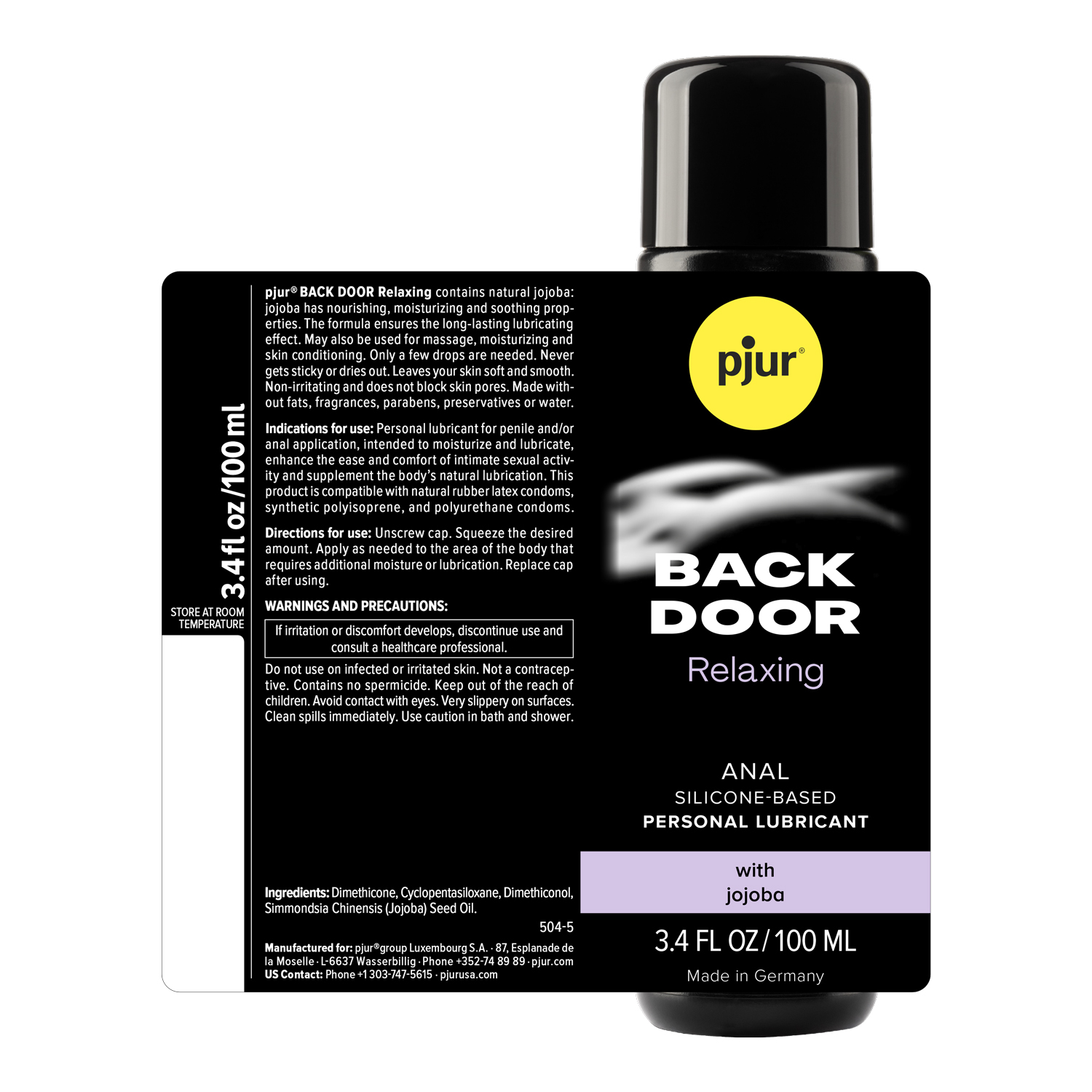 Pjur Backdoor - Anal Glide - 8.5 Fl Oz/250ml