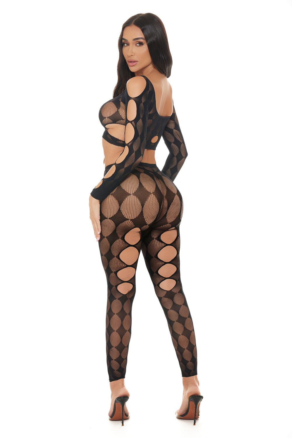 Tongue Twisted Crop Top and Leggings