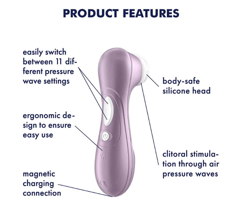 Satisfyer Pro 2 Generation 2 - Air Pulse Stimulator - Violet