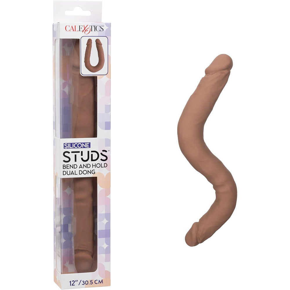 Silicone Studs Bend and Hold Dual Dong
