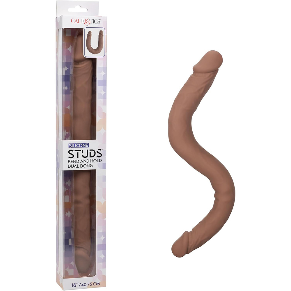 Silicone Studs Bend and Hold Dual Dong