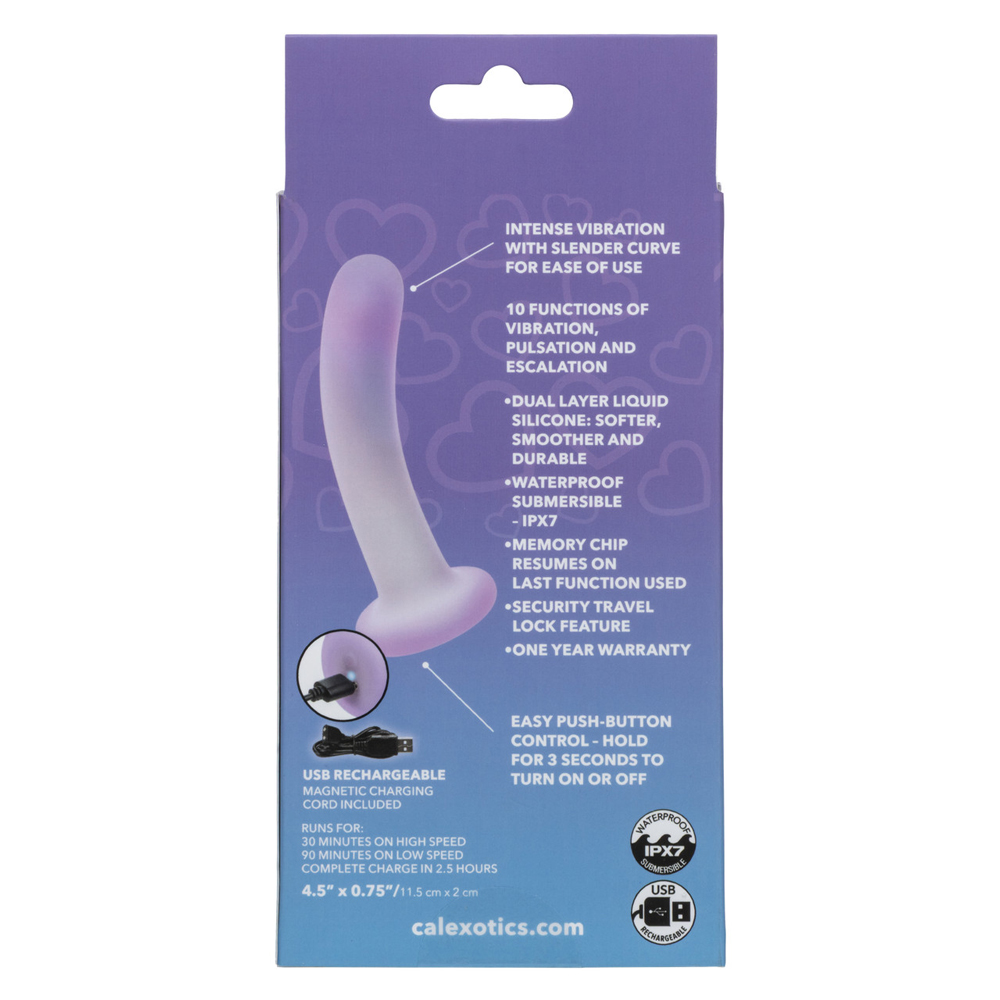 Lavender Haze Slender Curved Probe - Purple