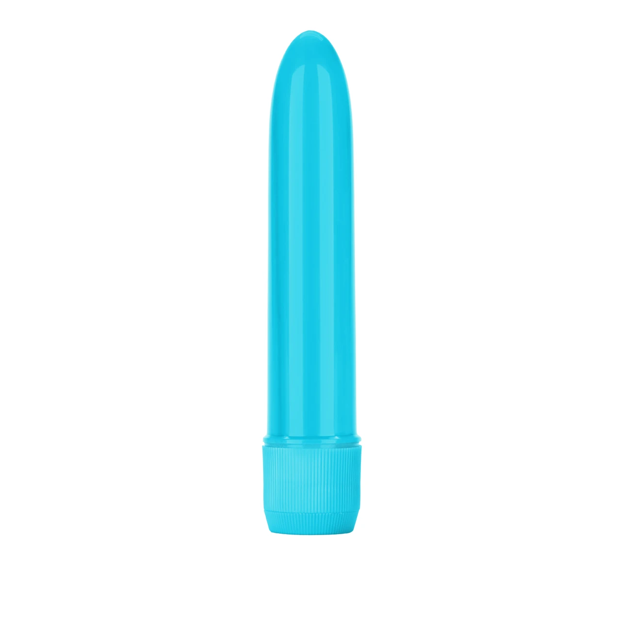 Mini Neon Multi-Speed Vibe 4.5 Inches - Blue