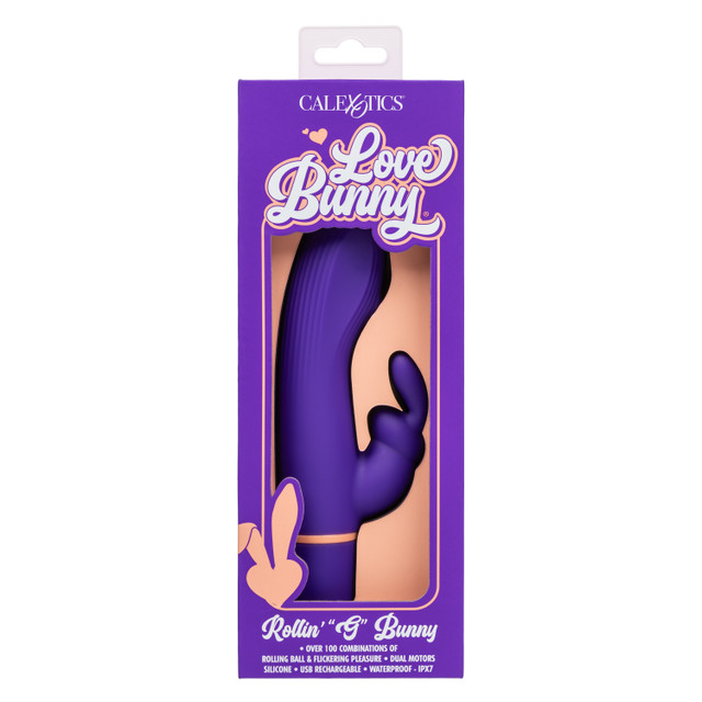 Love Bunny Rollin' "G" Bunny Purple