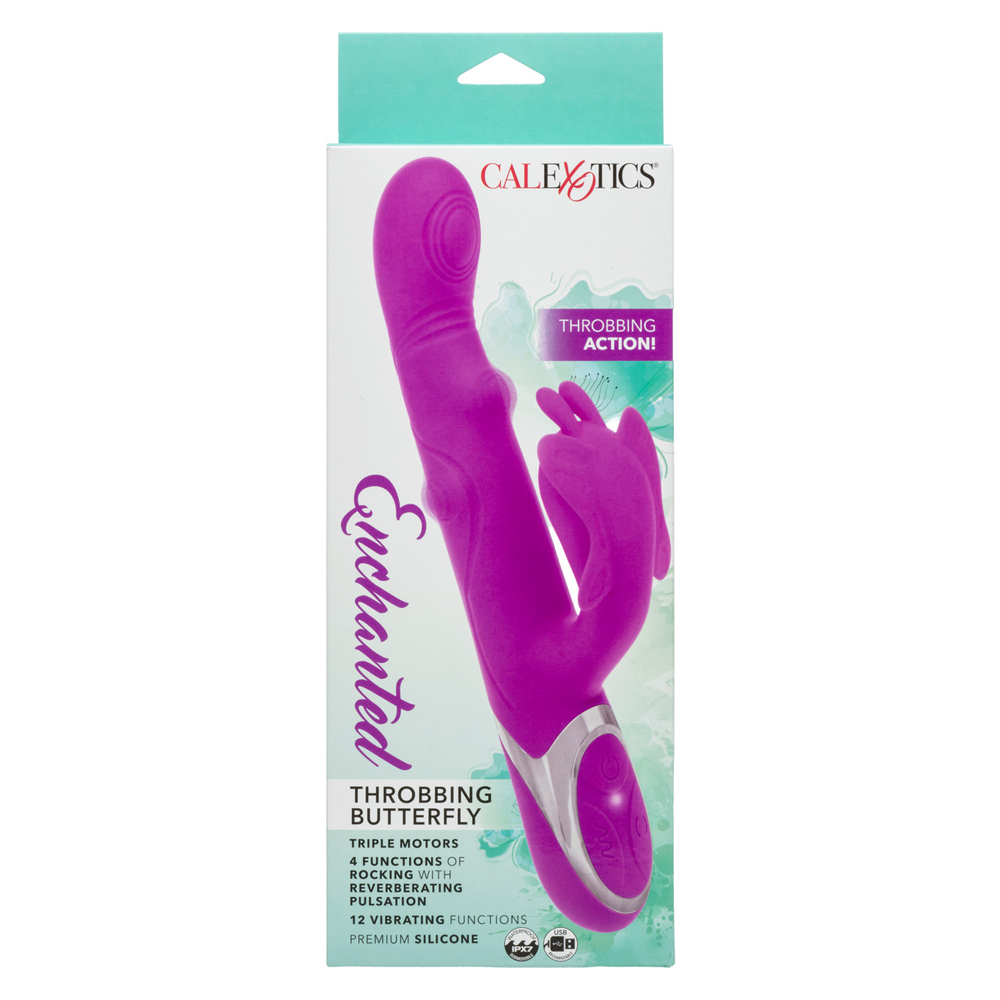 Enchanted Throbbing Butterfly - Purple