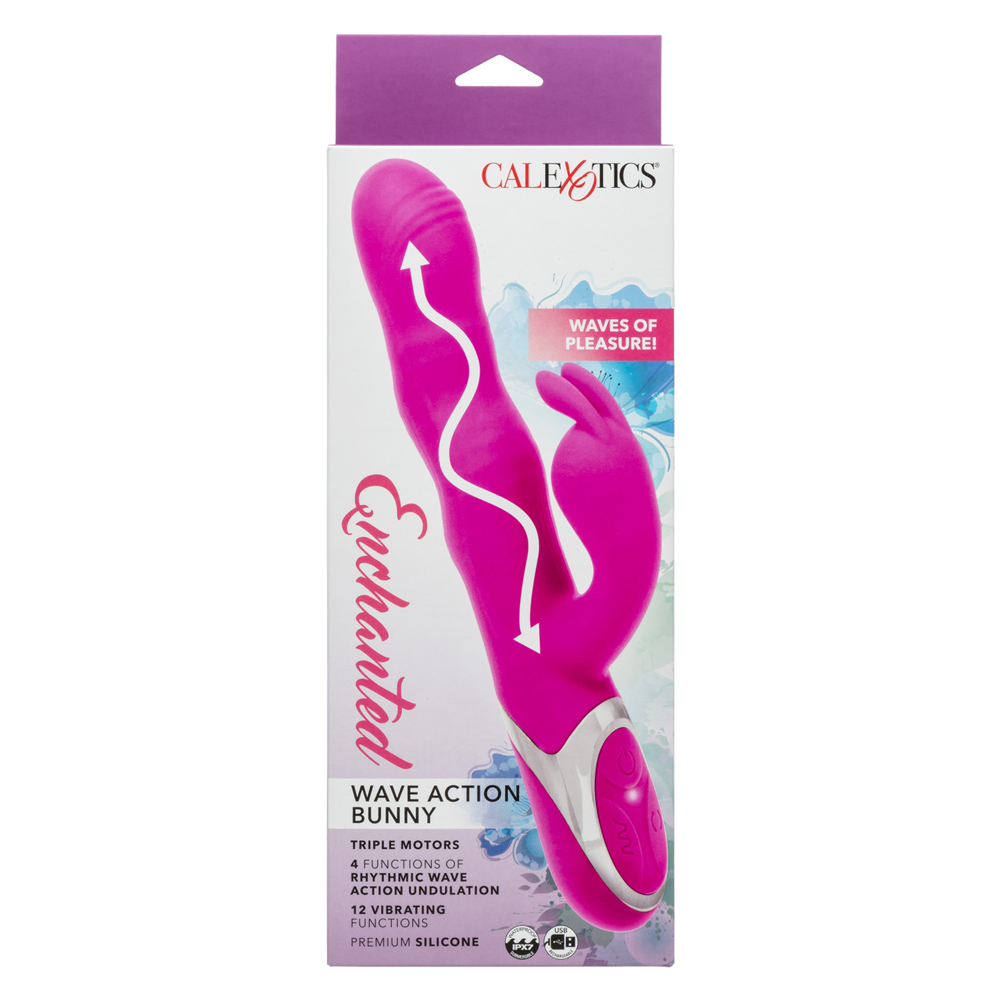Enchanted Wave Action Bunny - Pink