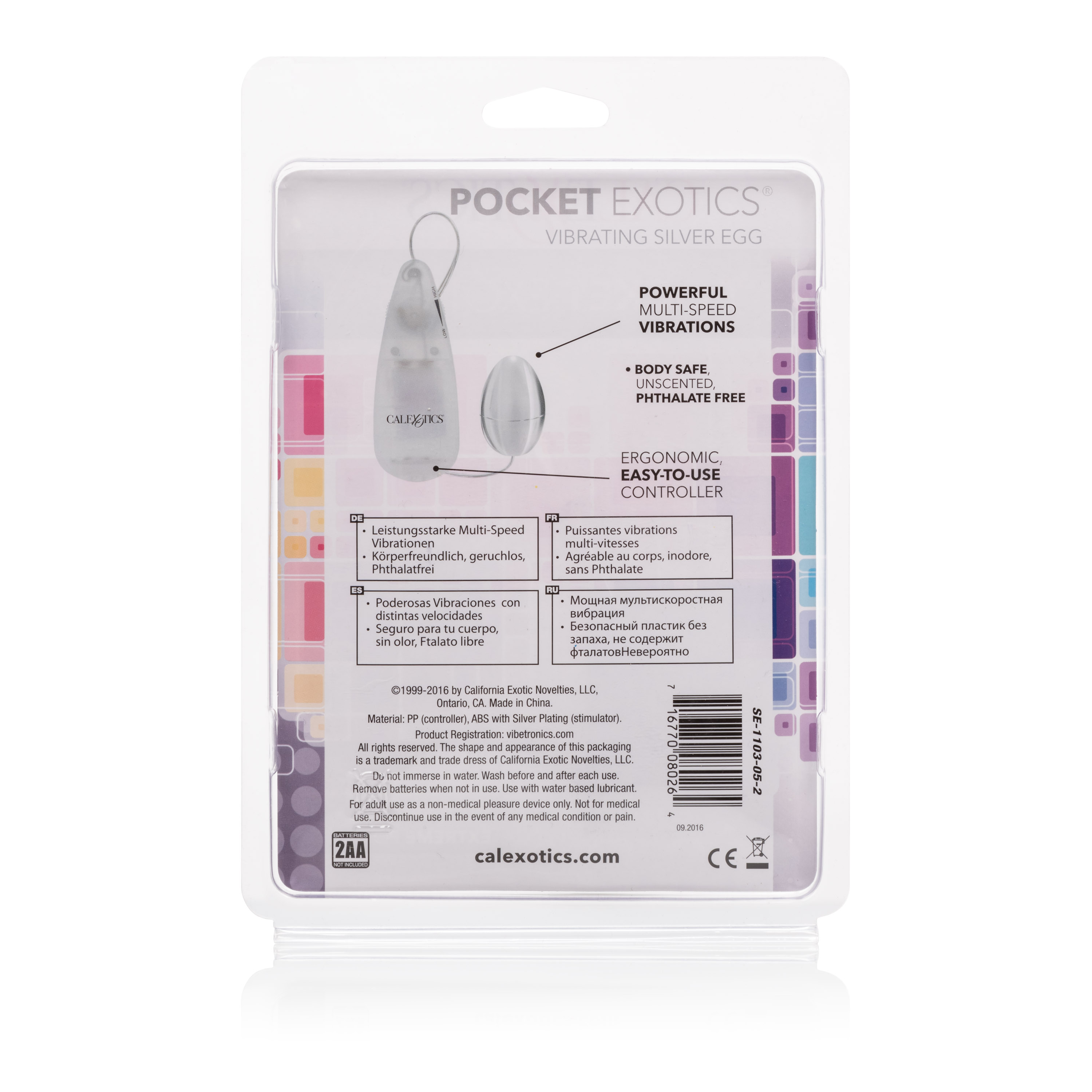 Pocket Exotics Vibrating Egg