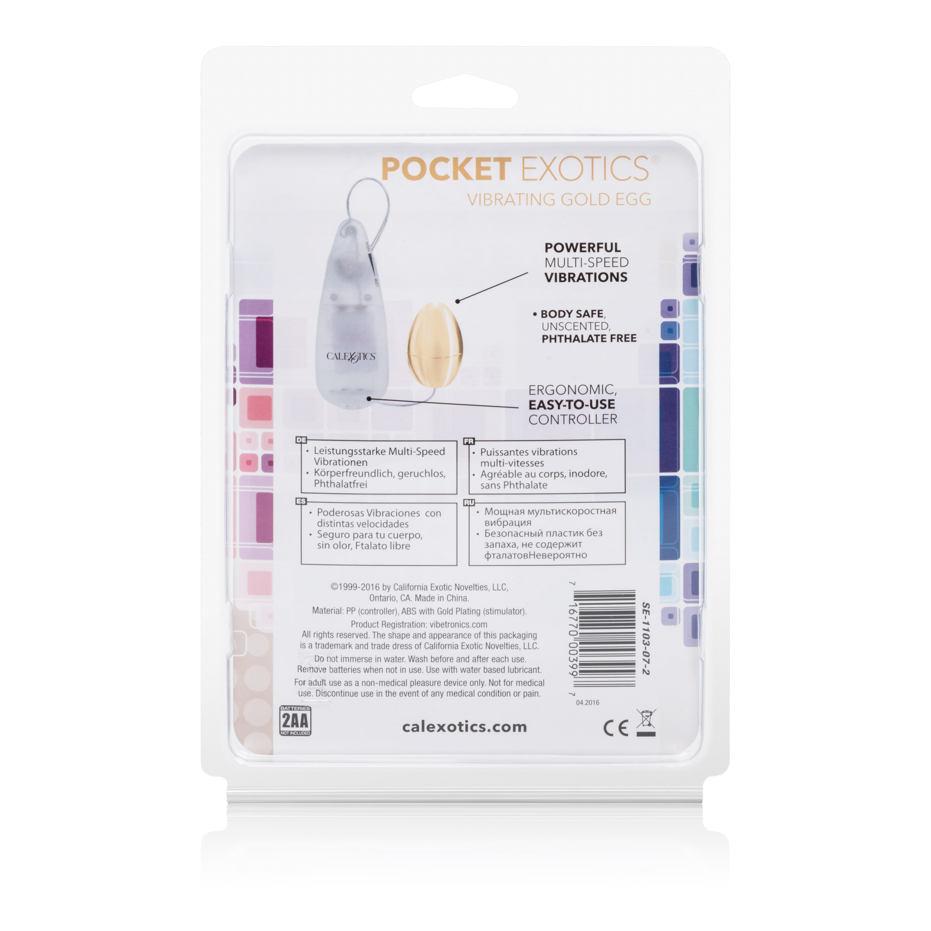Pocket Exotics Vibrating Egg