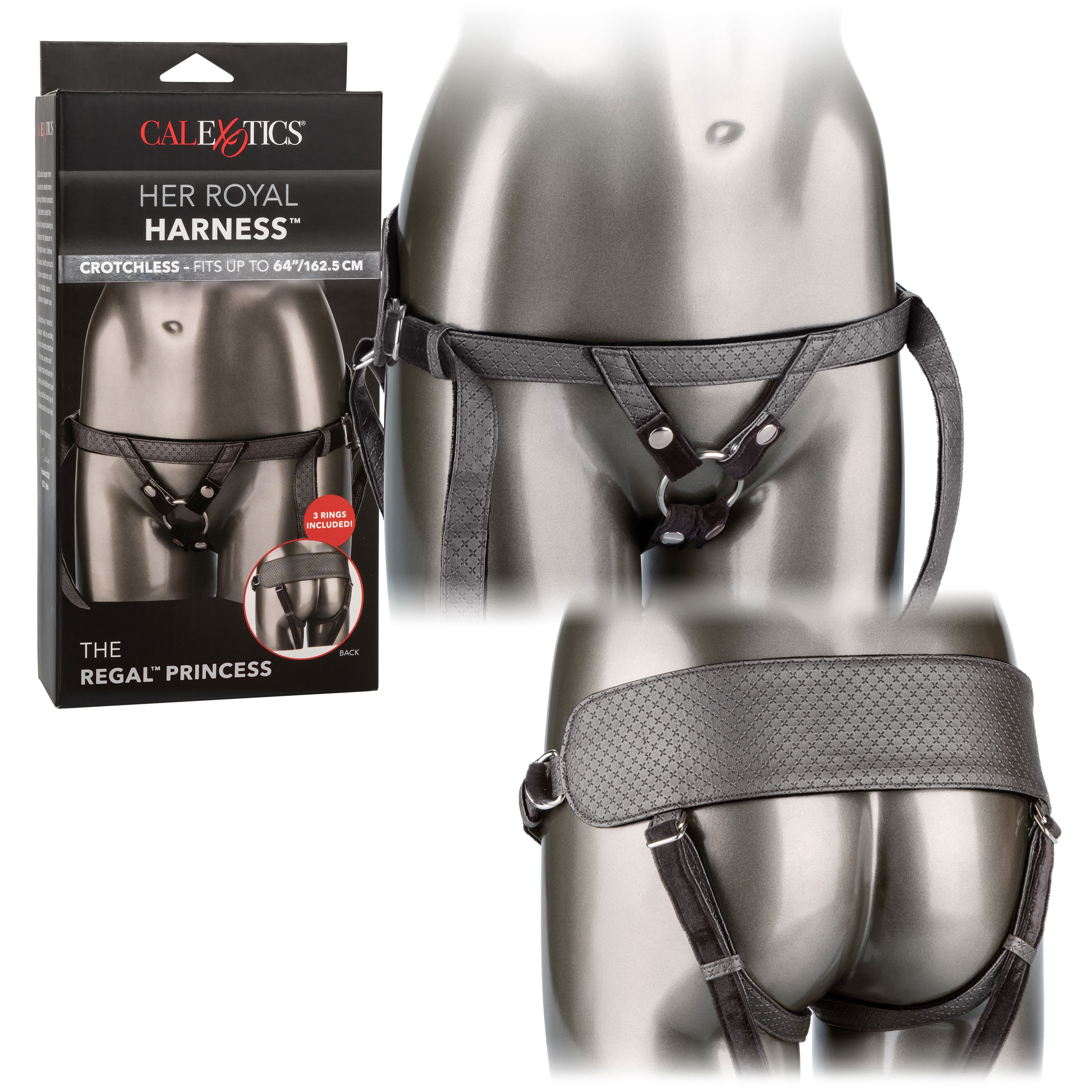 Her Royal Harness the Regal Princess - Pewter