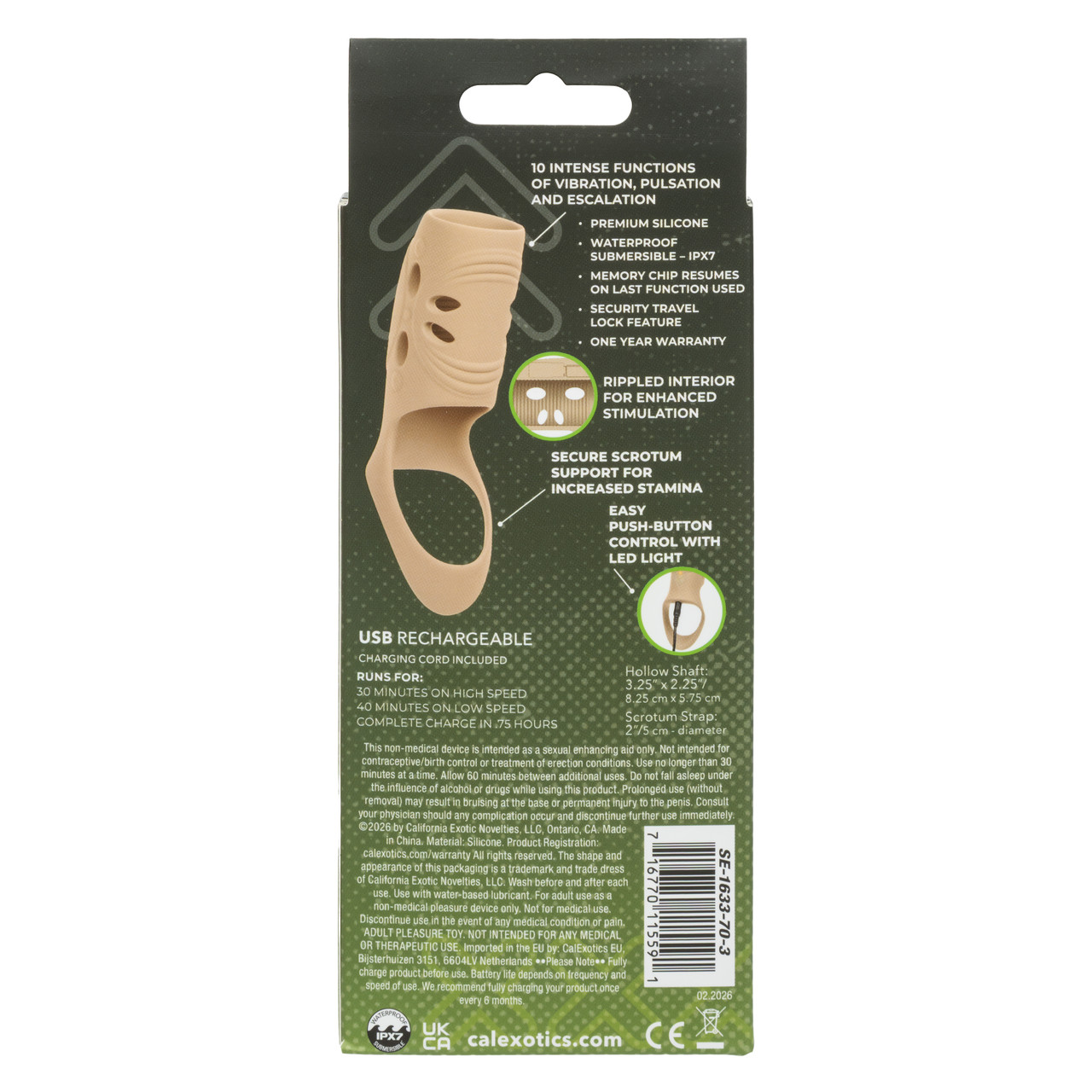 Performance Maxx Rechargeable Open-Ended Sleeve