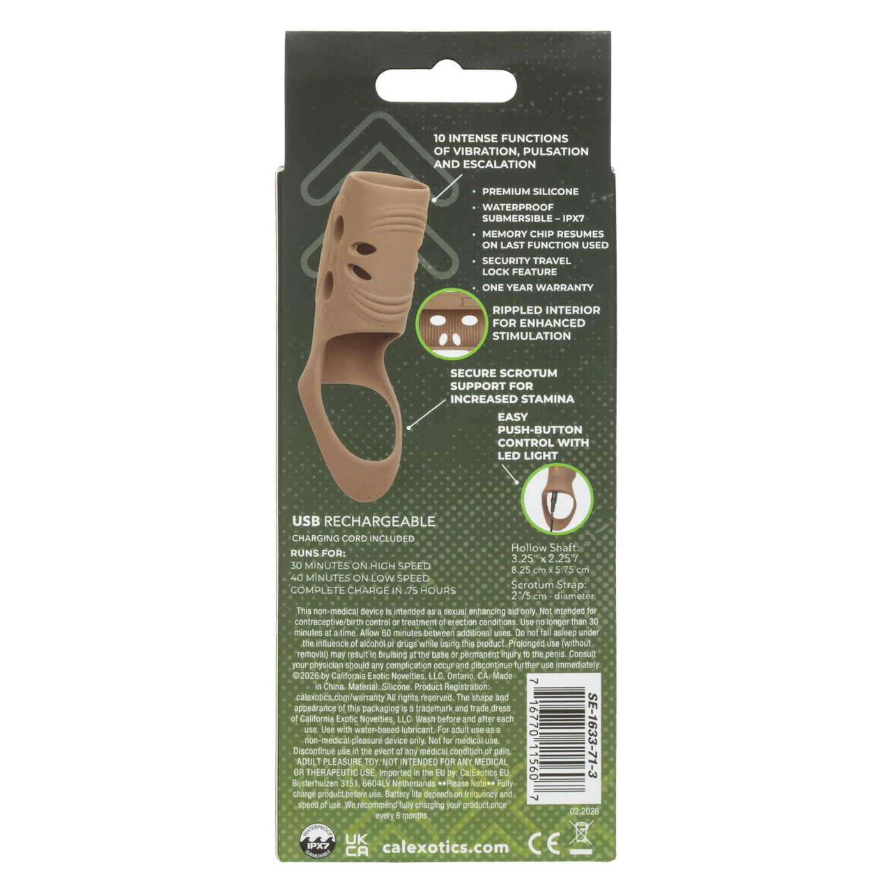 Performance Maxx Rechargeable Open-Ended Sleeve