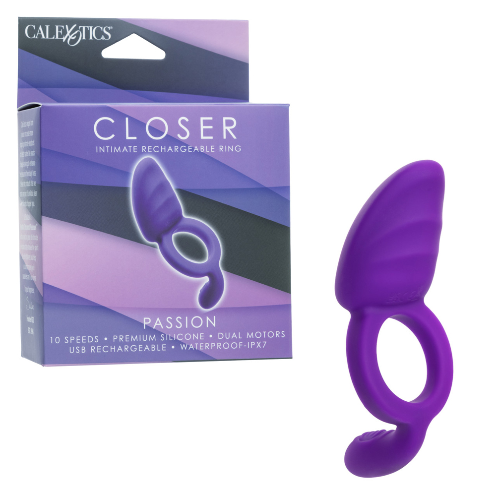 Closer Intimate Rechargeable Ring Passion - Purple
