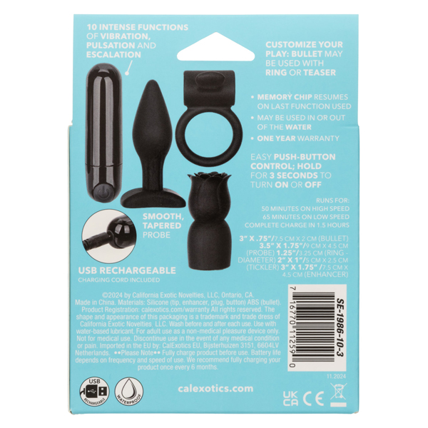 Pleasure Kits Allure Collection - Black