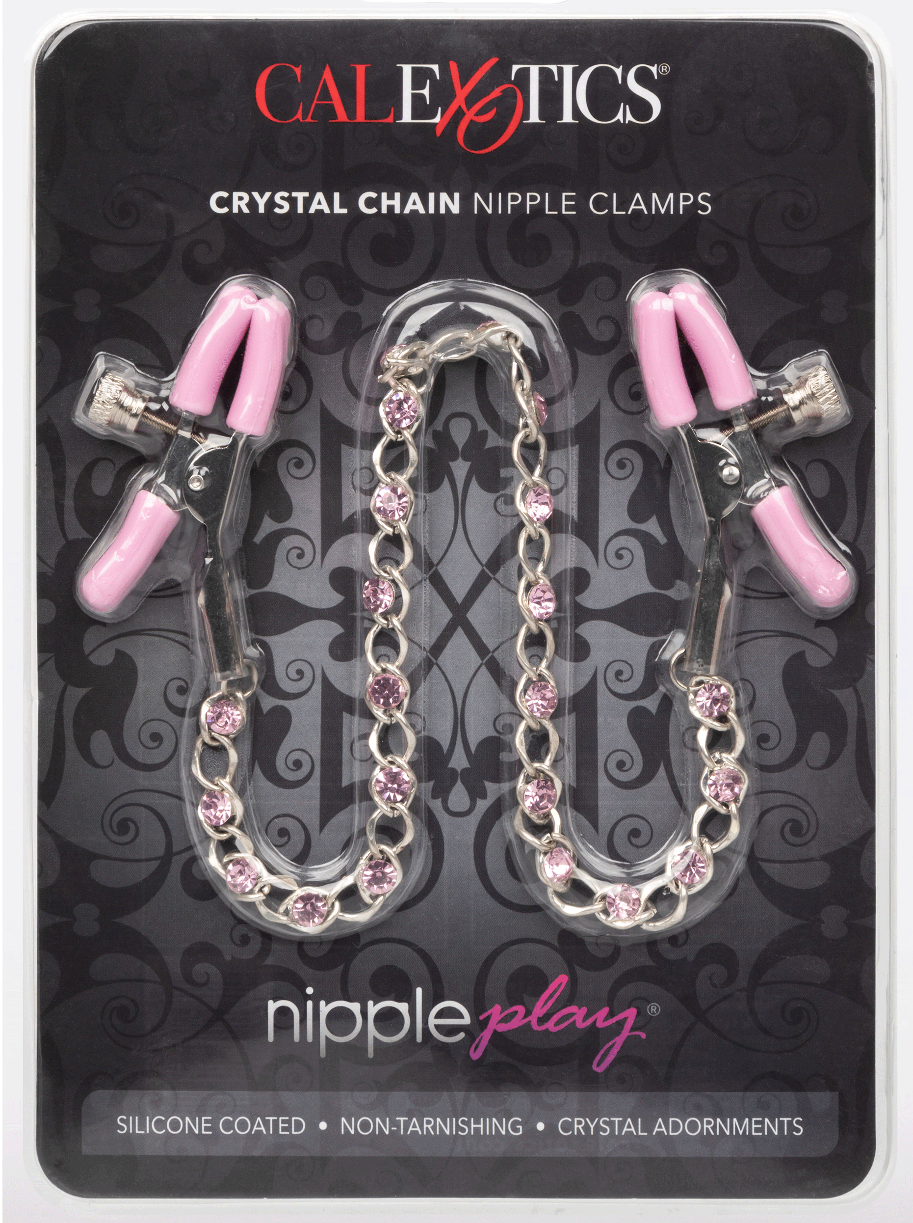 Nipple Play Crystal Chain Nipple Clamps