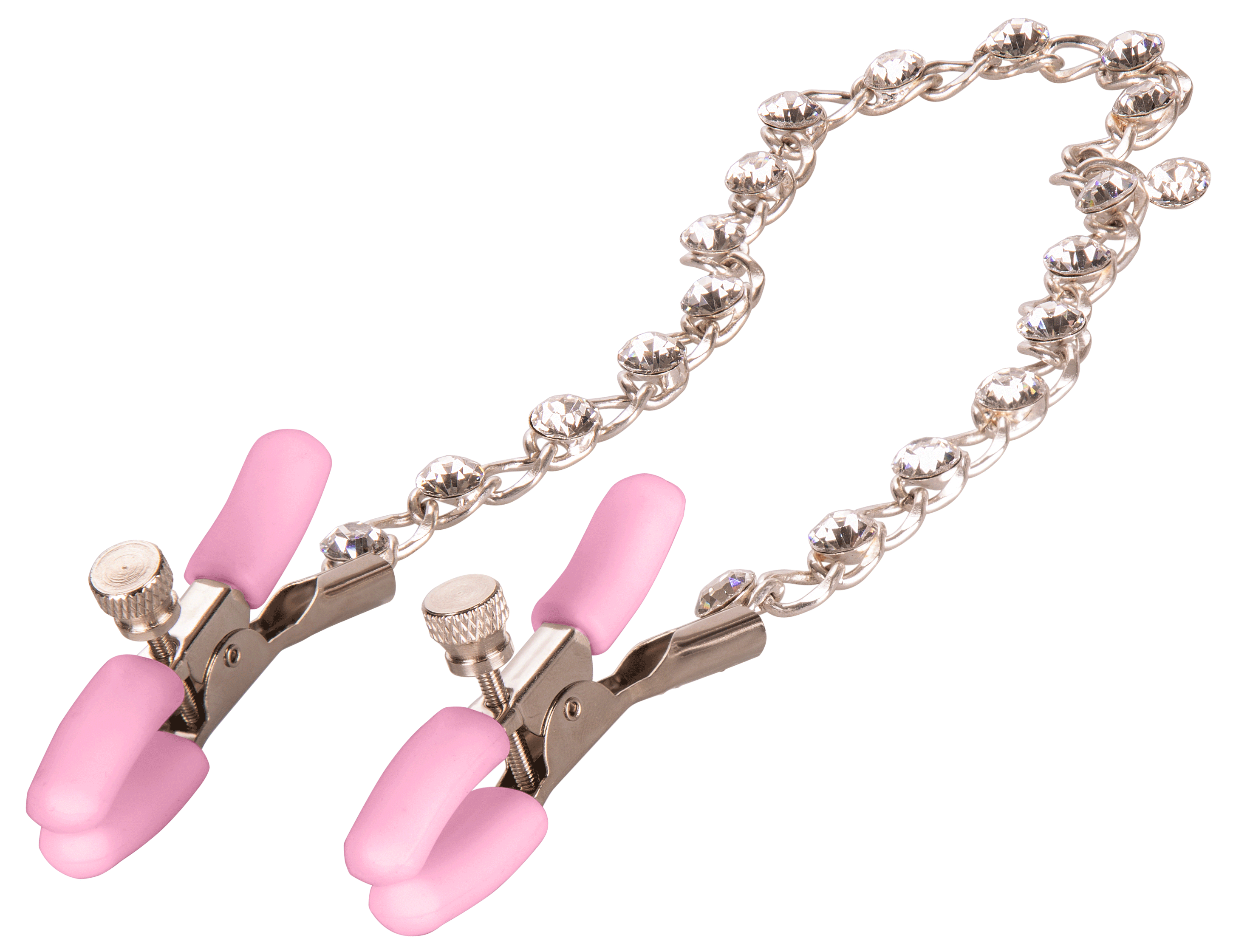Nipple Play Crystal Chain Nipple Clamps