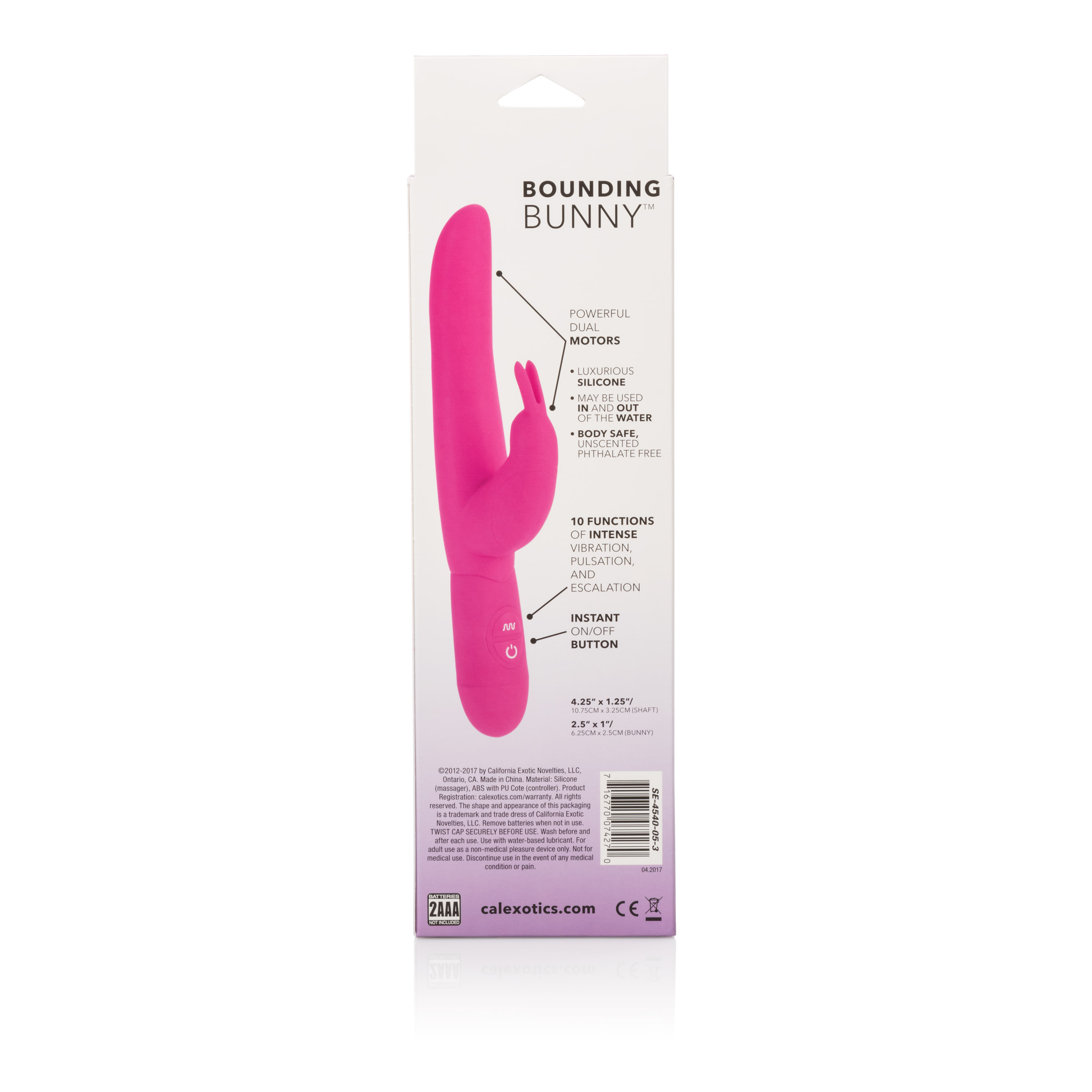 Posh 10-Function Silicone Bounding Bunny