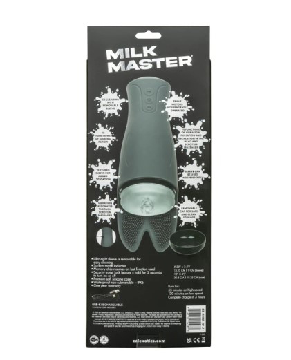 Milk Master Ultimate Automatic Milker - Black