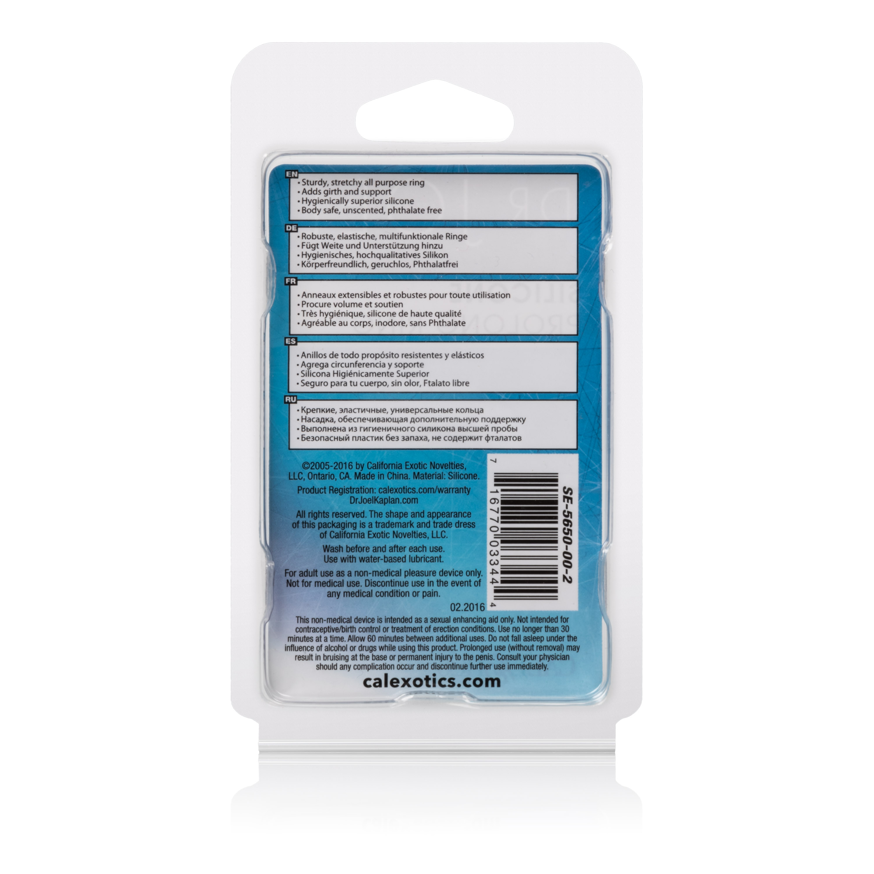 Dr. Joel's Silicone Prolong Ring Smooth