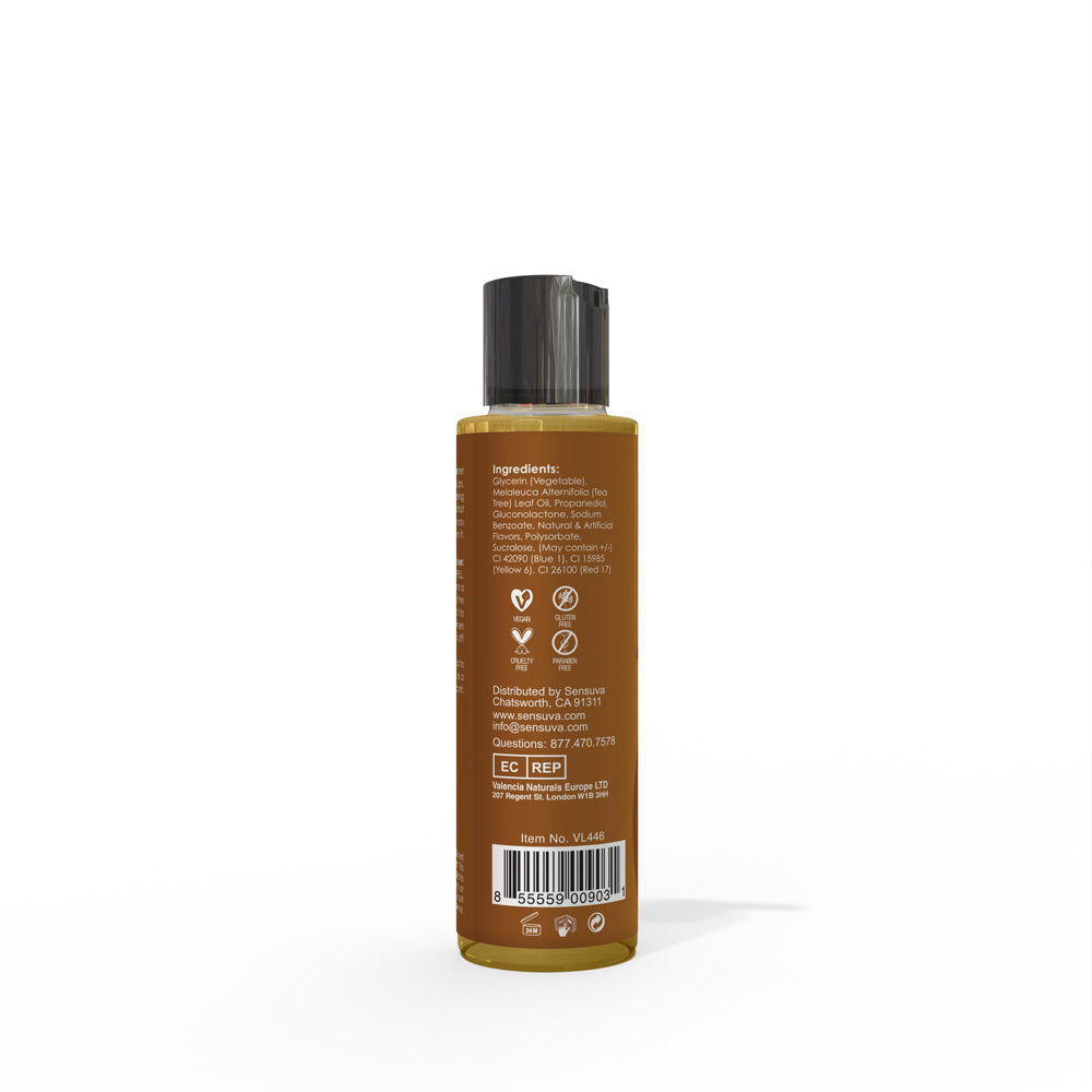 Sizzle Lips Warming Edible Gel - Salted Caramel - 4.2 Fl. Oz. / 125 ml