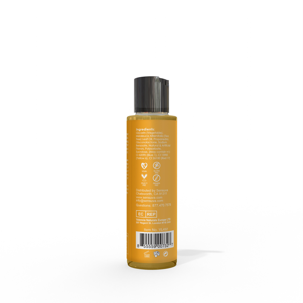 Sizzle Lips Warming Edible Gel - Hot Butter Rum - 4.2 Oz.