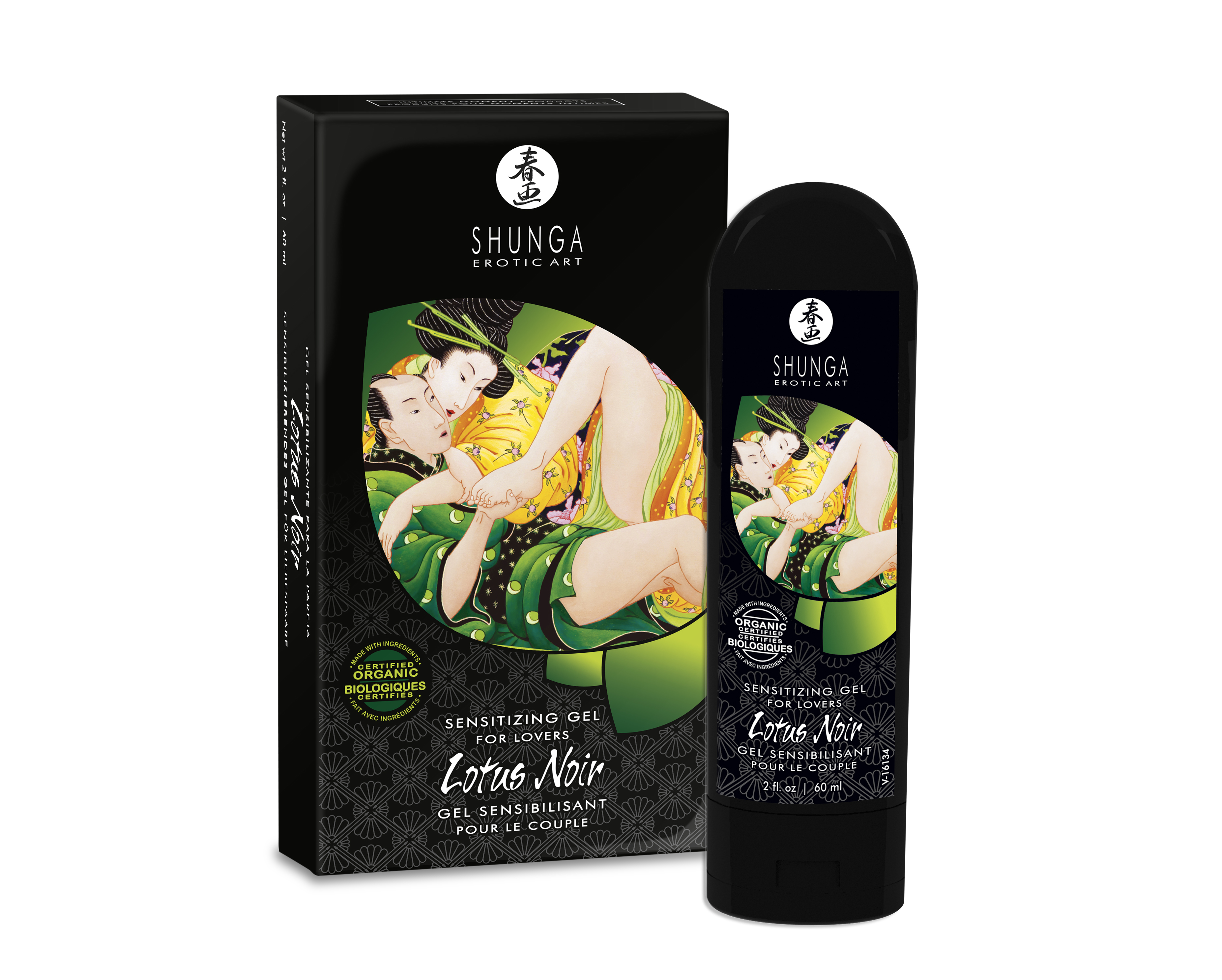 Lotus Noir - Sensitizing Gel for Lovers - 2 Fl. Oz. / 60 ml