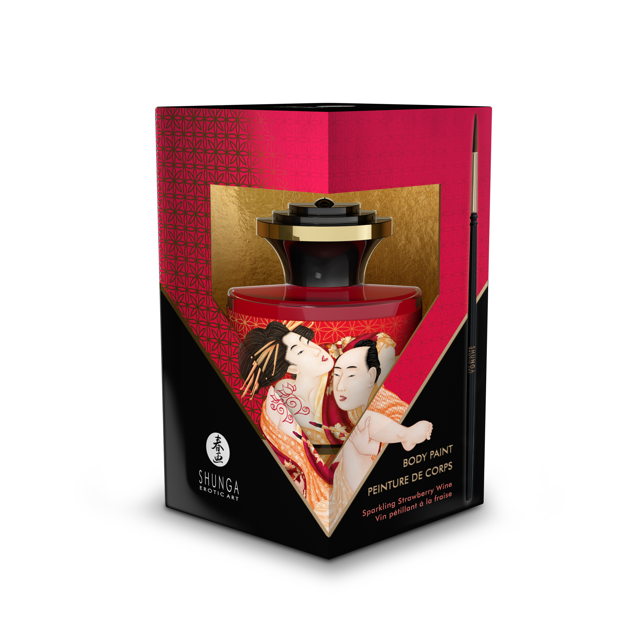 Edible Body Paint Sparkling Strawberry Wine