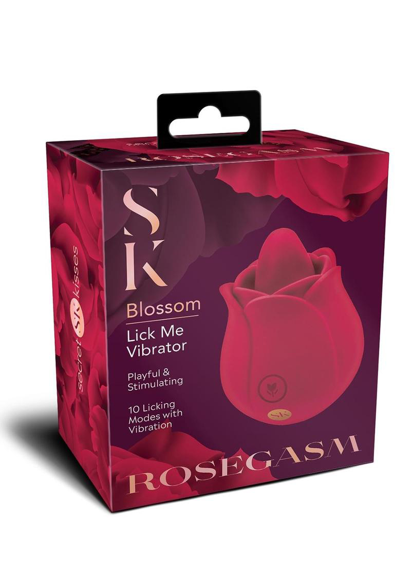 Secret Kisses Rosegasm Rose Blossom Licker - Red