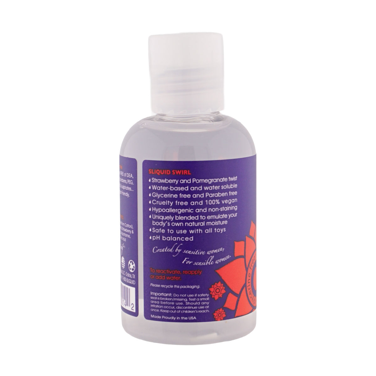 Naturals Swirl - Strawberry Pomegranate - 4.2 Fl. Oz. (124 ml)
