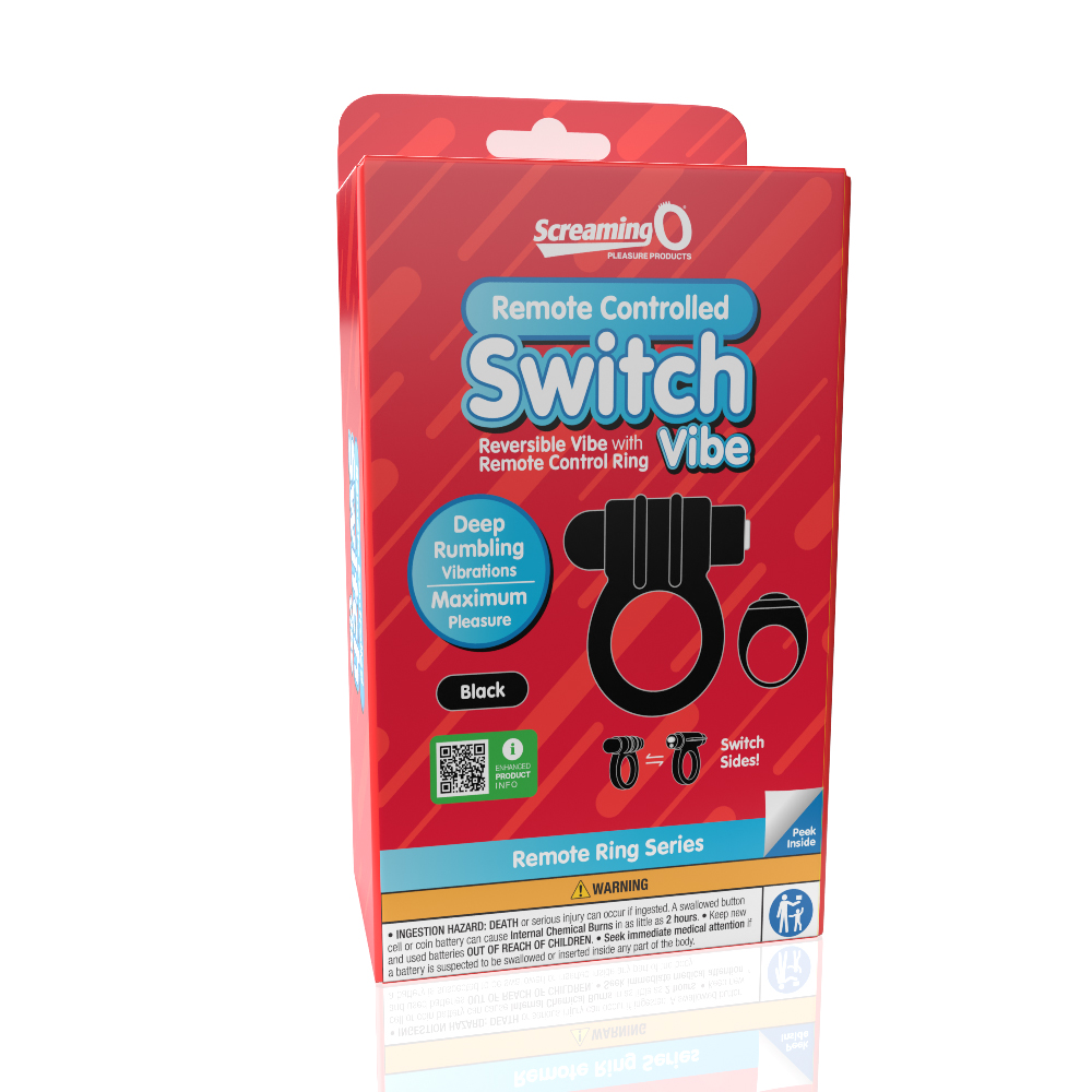 Screaming O Remote Controlled Switch Vibrating Ring