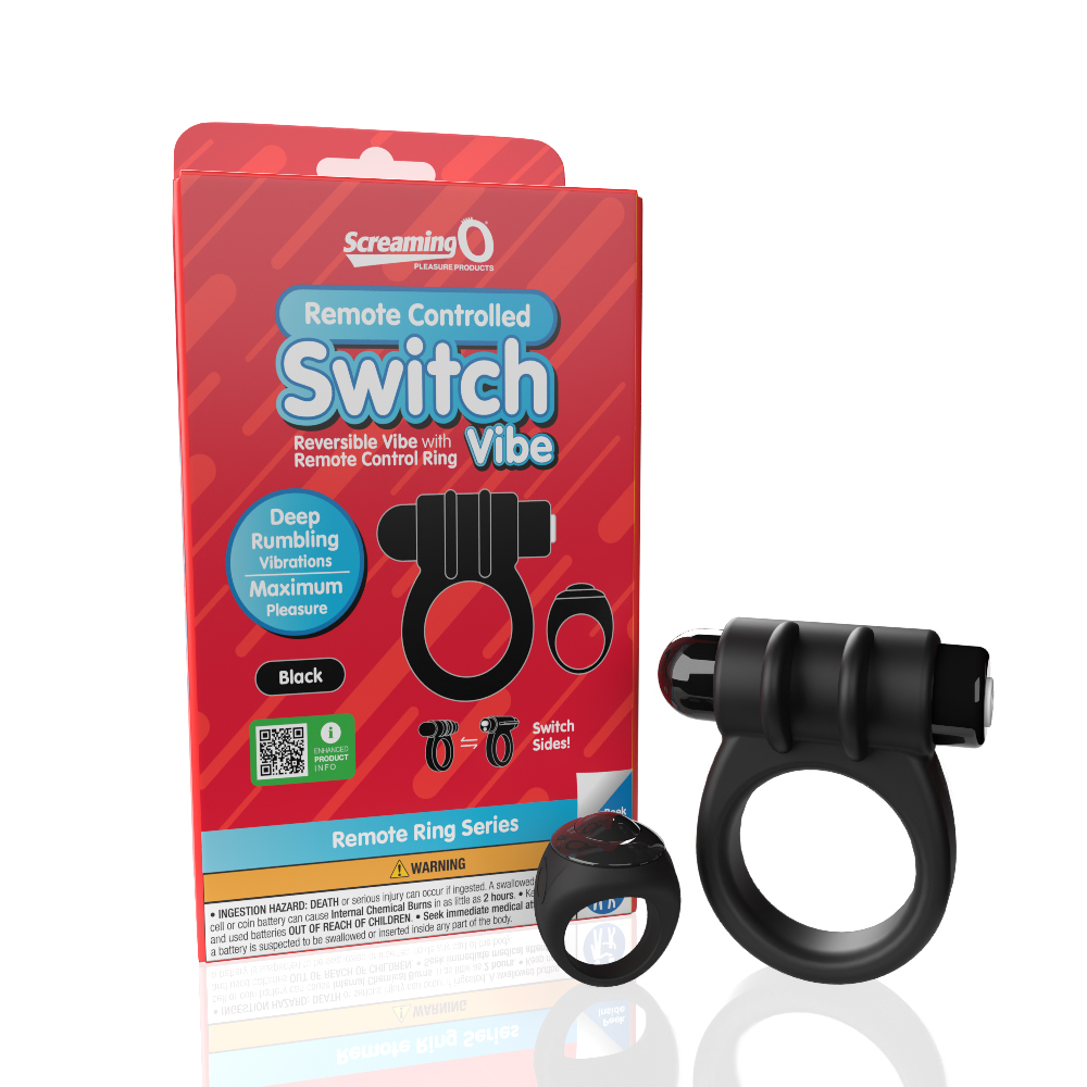 Screaming O Remote Controlled Switch Vibrating Ring