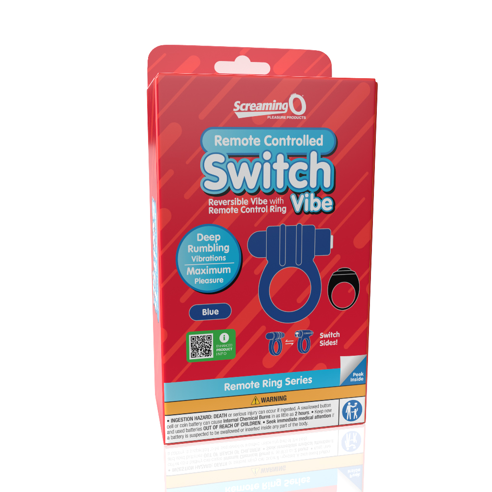 Screaming O Remote Controlled Switch Vibrating Ring