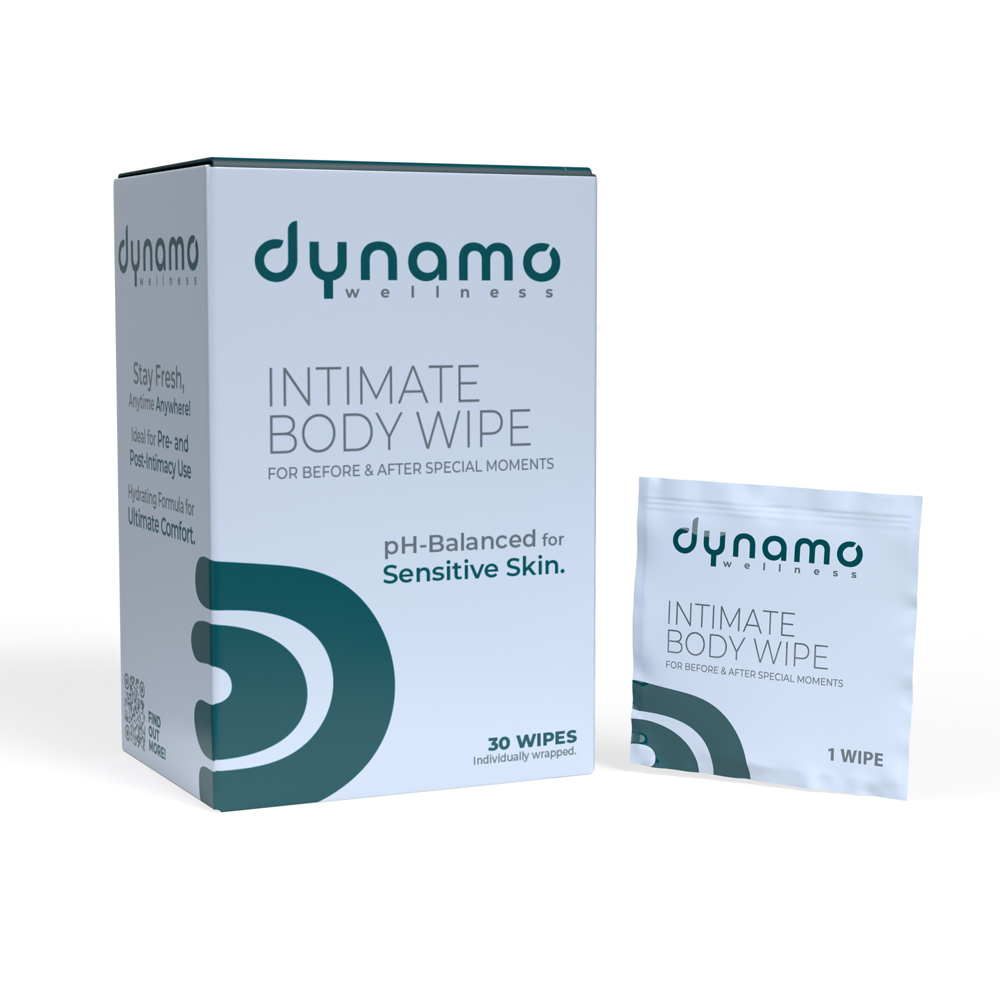 Dynamo Wellness Intimate Body Wipe - 30 Pack