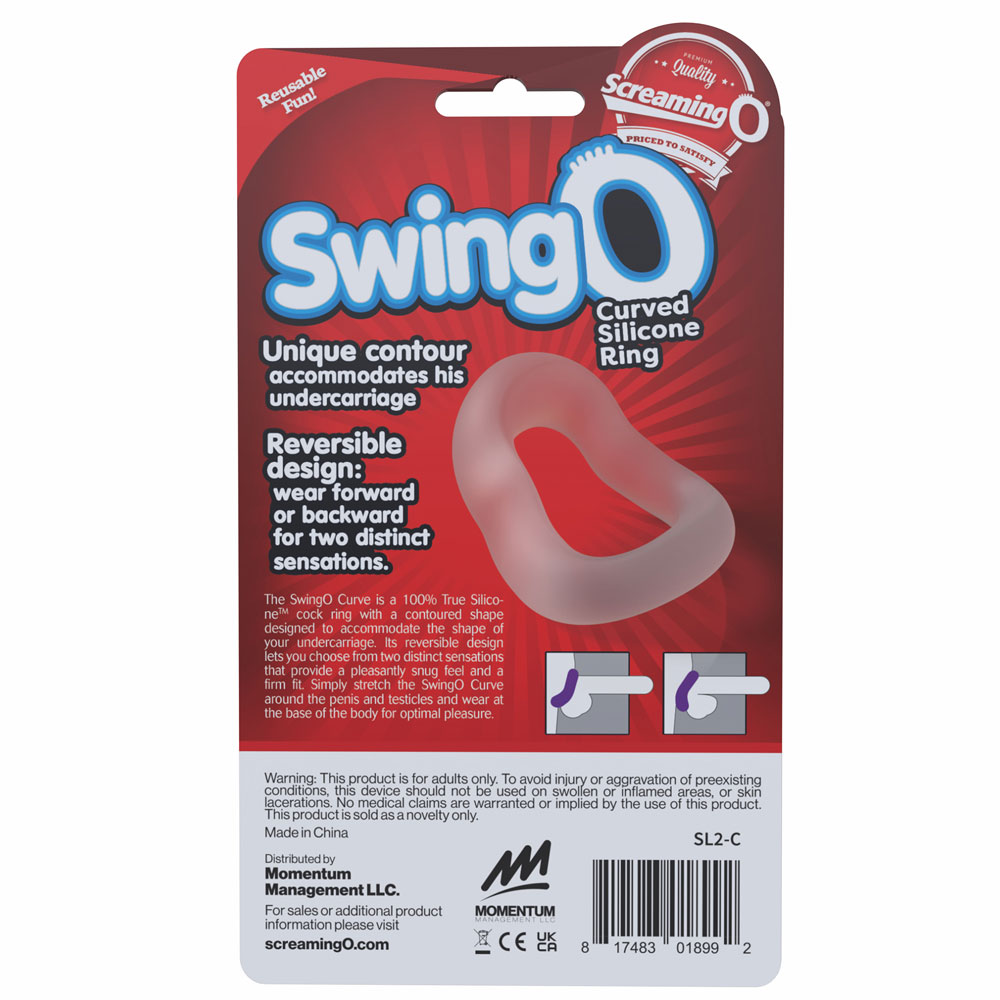 Screaming O Swingo Curve - Clear