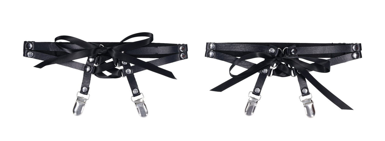 Laced Up Garters