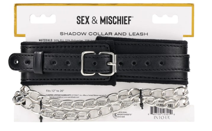 Shadow Collar and Leash - Black