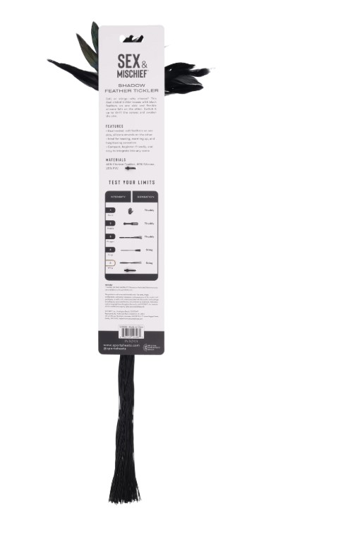 Shadow Feather Tickler - Black