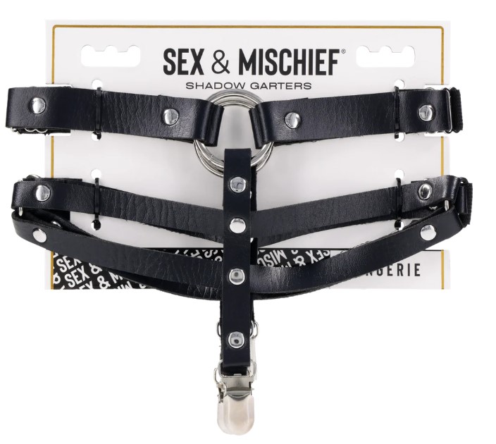 Shadow Garters - Black