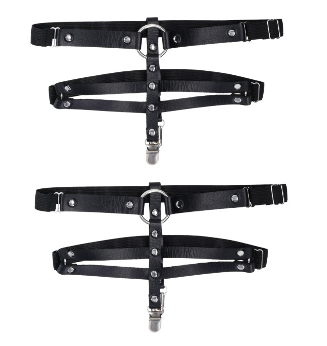 Shadow Garters - Black