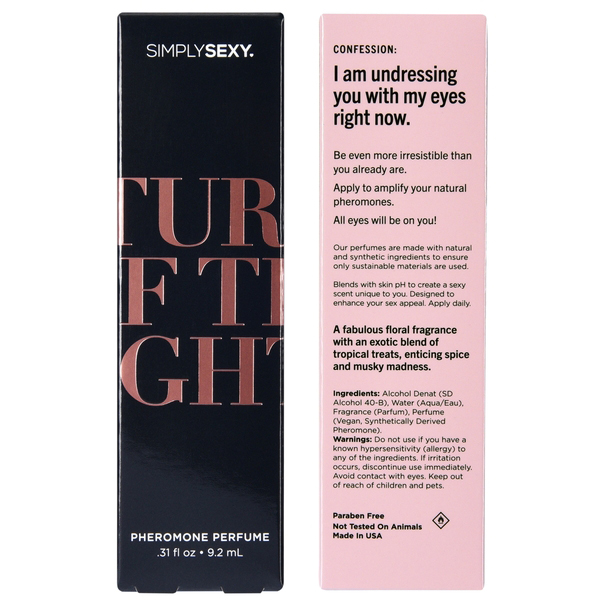 Simply Sexy Turn Off the Lights - Pheromone Perfume - .31oz   9.2ml