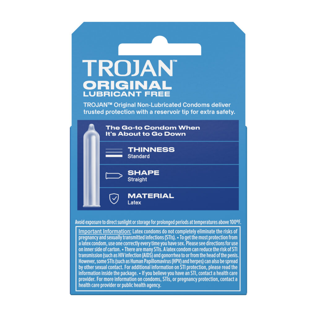 Trojan Enz Non-Lubricated Condoms - 3 Pack