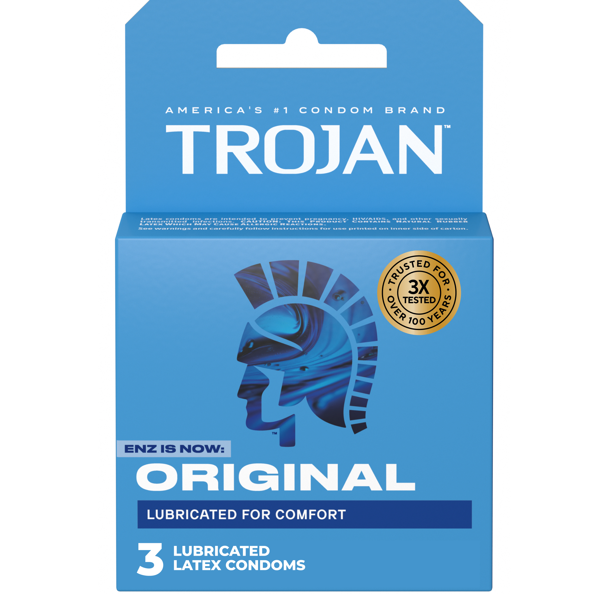 Trojan Enz Lubricated - 3 Pack